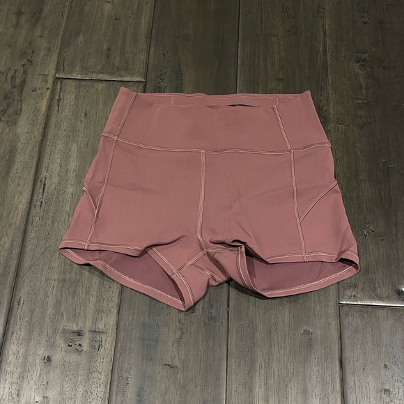 Lululemon Pink Shorts - Picture 2 of 2